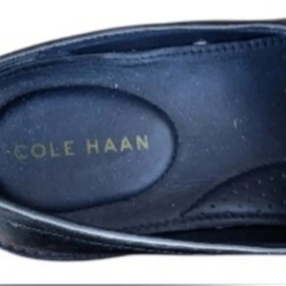 Cole Haan Grand OS Buckland Black Leather Slip On Loafer Dress Shoe Lenox Men 12 - Picture 6 of 10